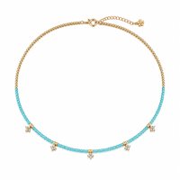 Collana Versari Donna in Argento C253-AZZURRO